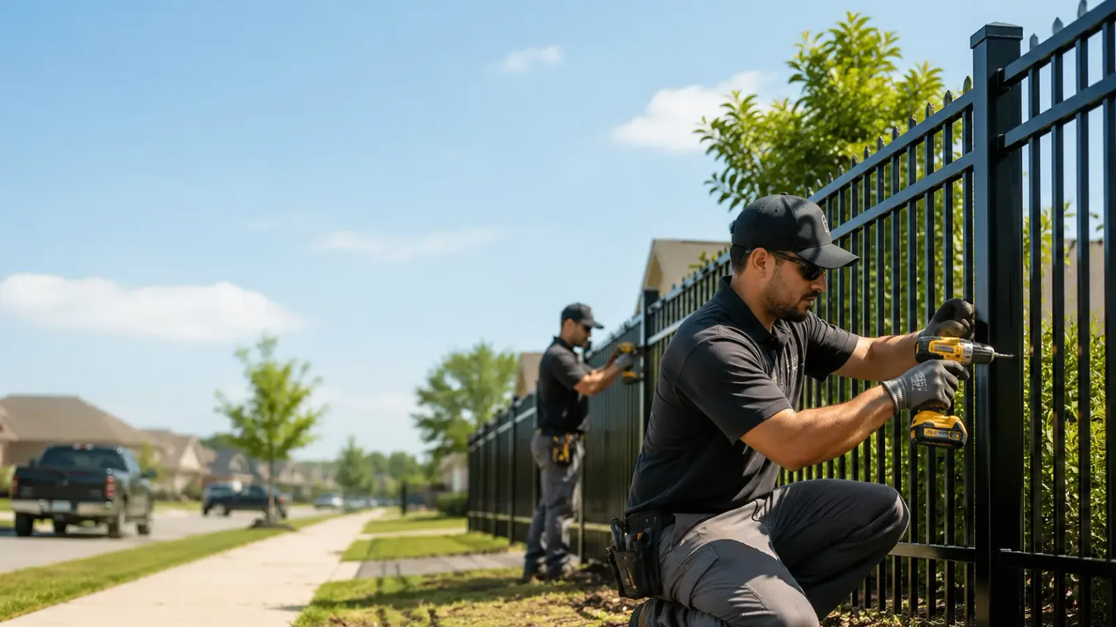 Metal Fence Installation in Bartlett, IL
